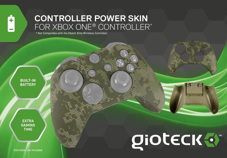 Xbox One Controller Power Skin - Camo