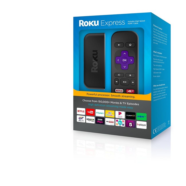 Roku - Express Streaming Media Player 3900EU