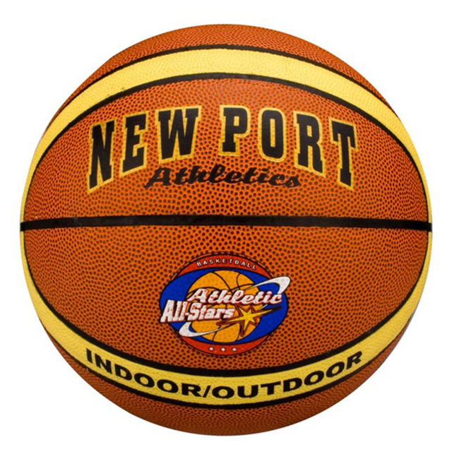 New Port basketball lamineret PVC læder 16GF