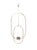 Ferm Living - Haning Lysestage Oval - Messing thumbnail-1