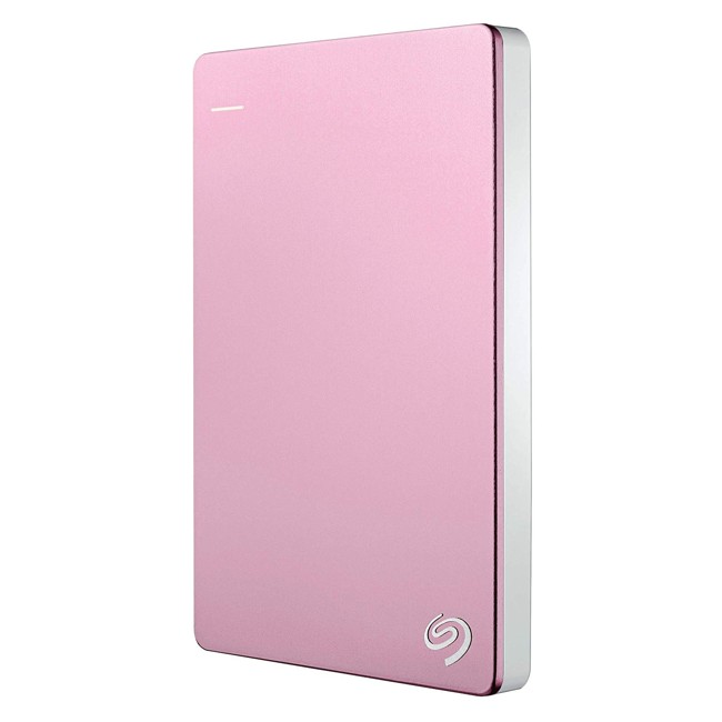 NEW SEAGATE Backup Plus Slim Portable Hard Drive 2 TB - Rose Gold