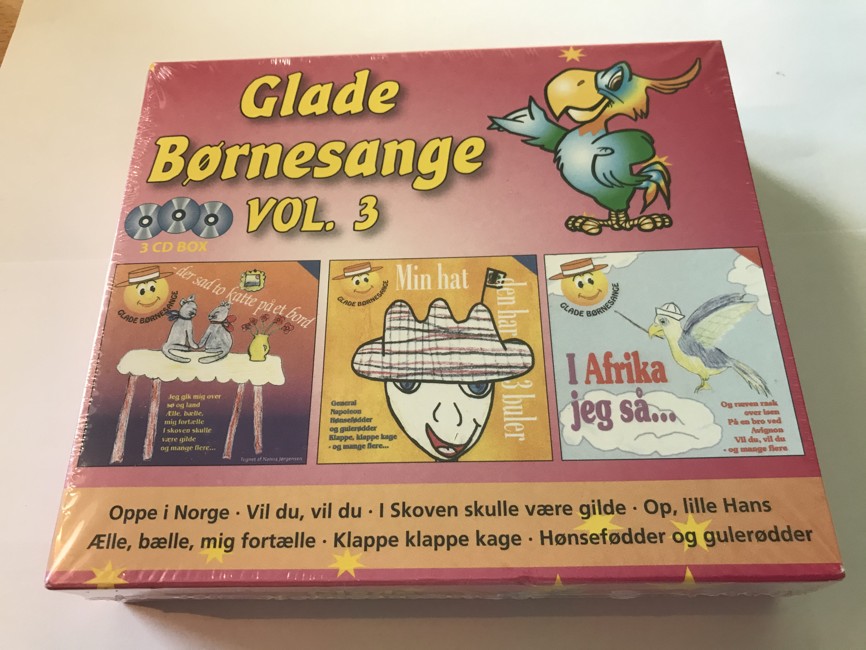 Glade Børnesange vol 3 - 3 CD