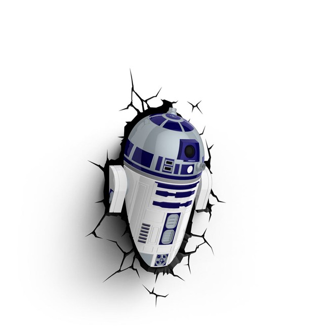 Star Wars 3D Wall Light - R2-D2