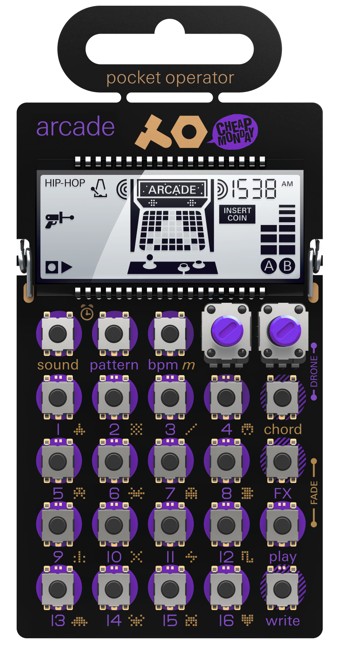 Teenage Engineering - PO-20 Arcade - Pocket Operator Synthesizer