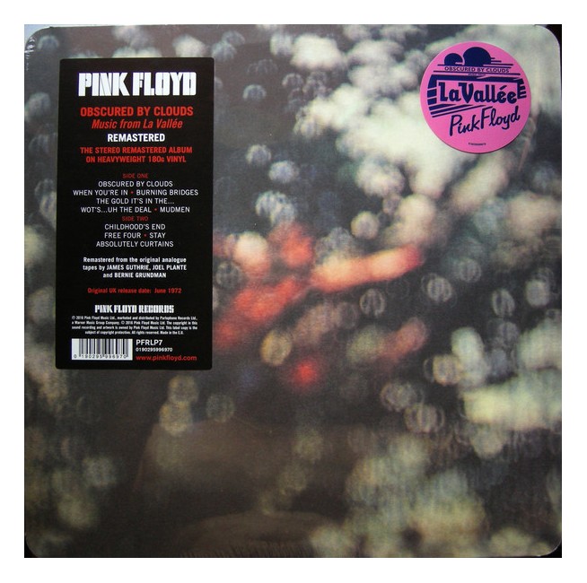 Pink Floyd ‎– Obscured By Clouds - Vinyl