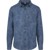 Urban Classics - Printed Paisley Denim Shirt blue washed thumbnail-2