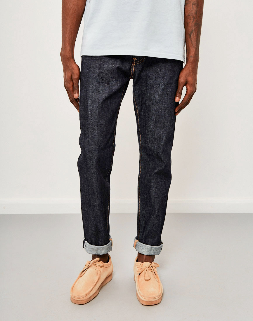 Køb Edwin ED-80 Listed Selvedge Jeans Unwashed