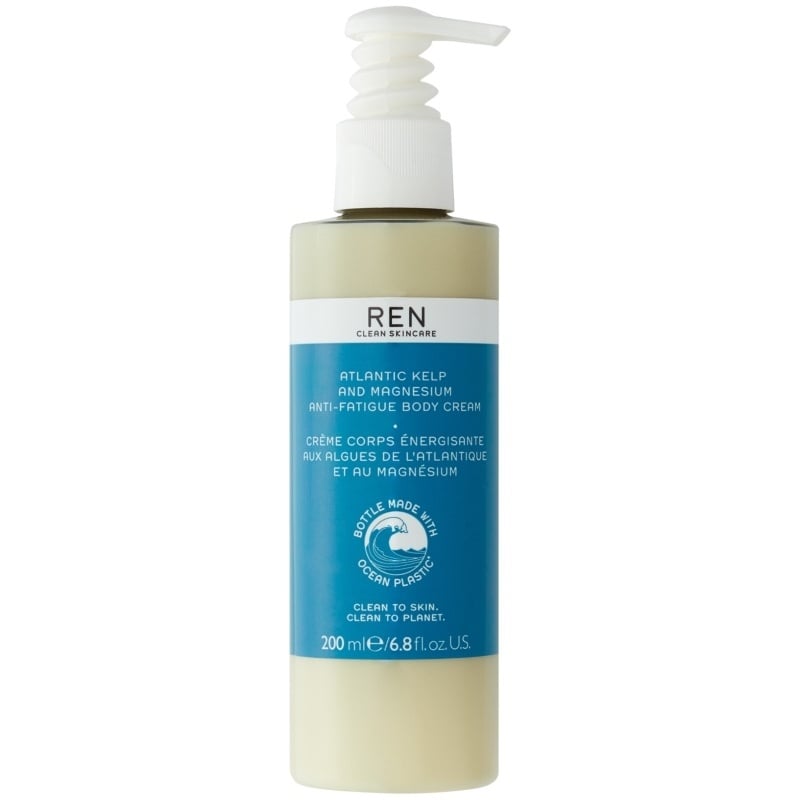 REN - Atlantic Kelp and Magnesium Anti-Fatique Body Cream 200 ml - Skjønnhet