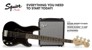 Squier By Fender - Affinity Series Precision PJ Bass - Elektrisk Bas Start Pakke (Black) thumbnail-3