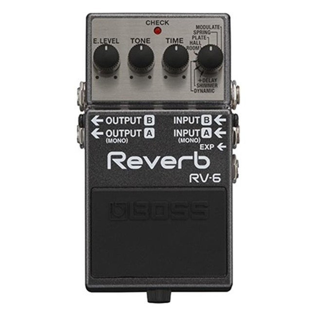 Boss - RV-6 Rumklang / Reverb - Guitar Effekt Pedal (Demo)