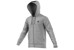 Adidas Lin FZ Hood FT AP1229, Mens, Grey, sweatshirt thumbnail-1