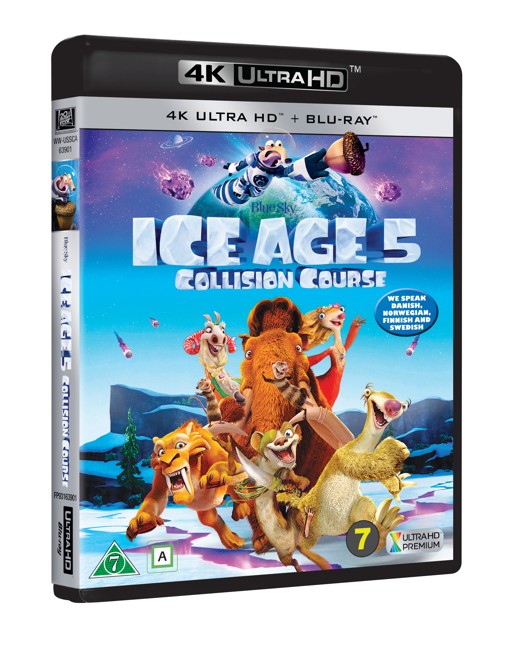 Ice Age 5: Den Vildeste Rejse (4K Blu-Ray)