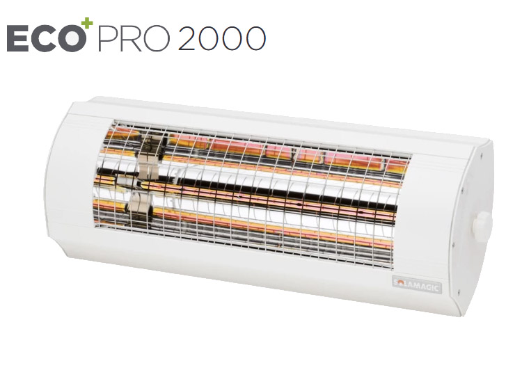 Solamagic - 2000 ECO+ PRO Patio Heater White