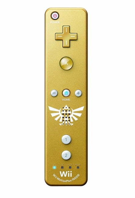 Wii Remote Plus Zelda Edition