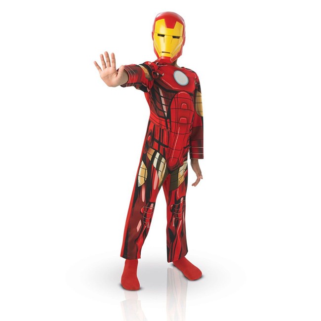 Klassisk Kostume - Iron Man (3-4 år)