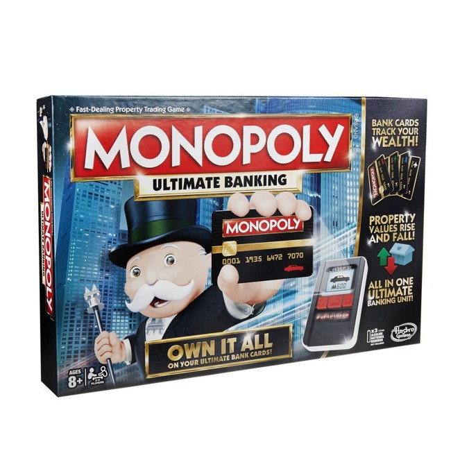 Hasbro Gaming - Monopoly Ultimate Banking DK (B6677)