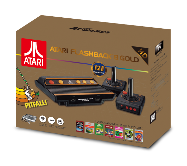 Atari Classic Game Console 8 HD