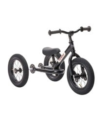 Trybike - Dreirad aus Stahl, ganz Schwarz