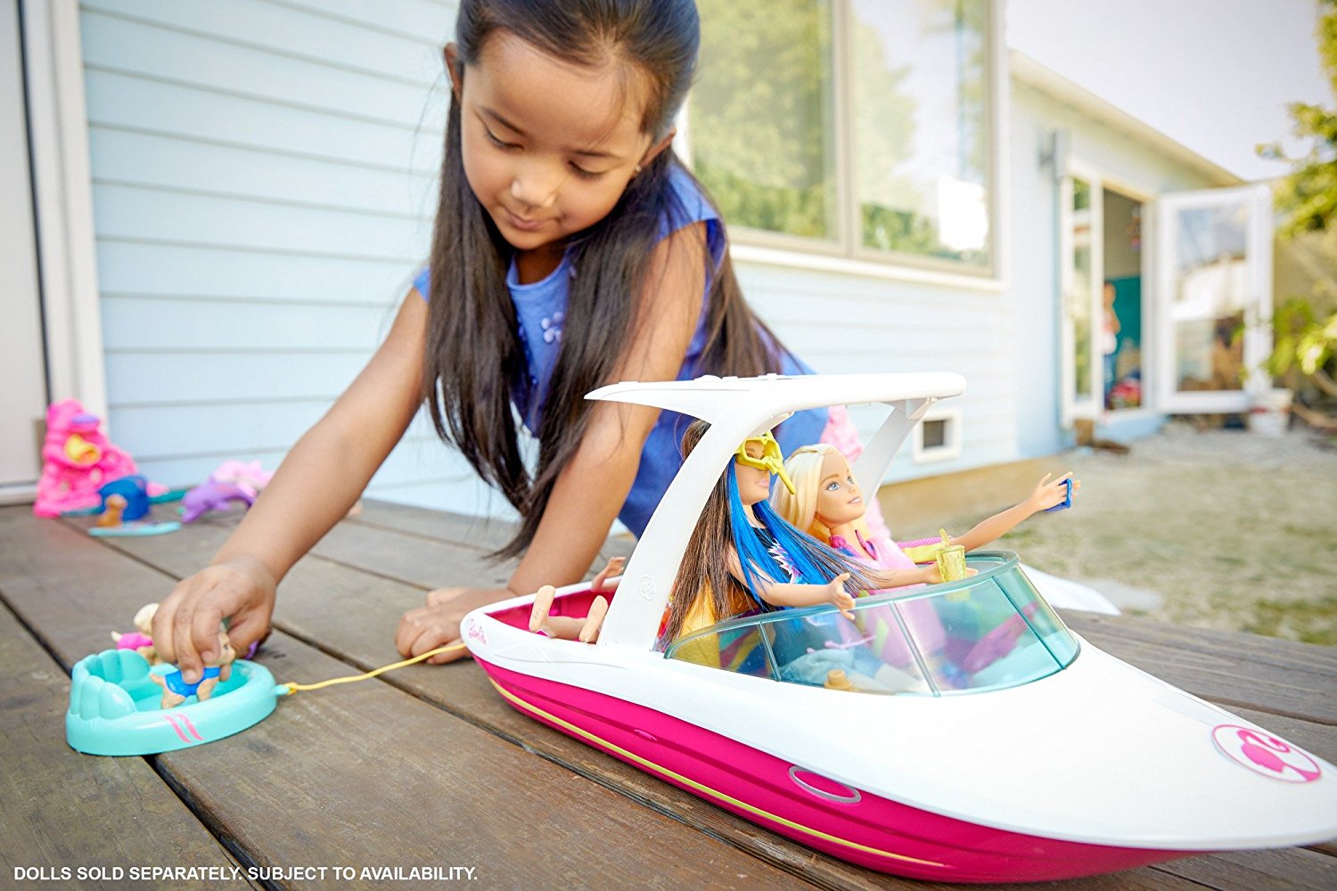 the barbie boat