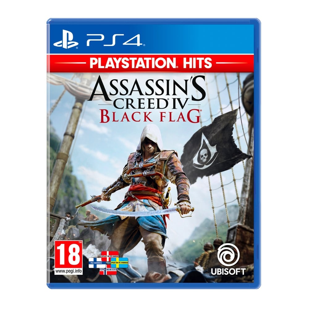 Assassin's Creed IV (4) Black Flag (Playstation Hits) (Nordic) - Videospill og konsoller