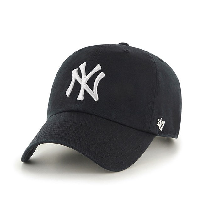 47 Brand Clean Up New York Yankees Cap Black