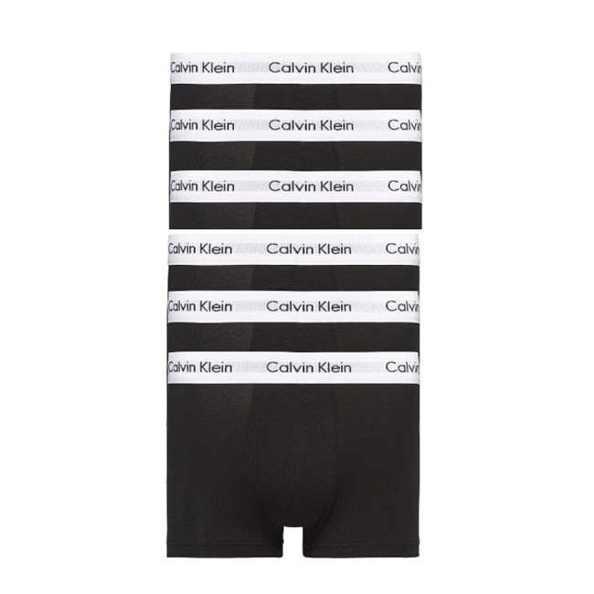 Calvin Klein 6-pack Trunk Low Rise Black