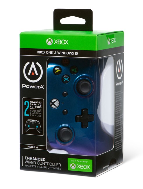 PowerA Xbox One Enhanced Wired - Cosmos Nebula
