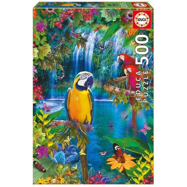 Educa - 500 Bird Tropisk Land