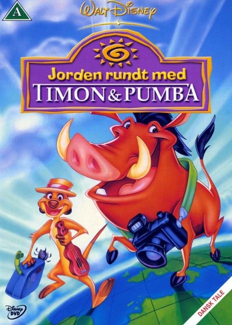 Disneys - Jorden Rundt Med Timon Og Pumba - DVD