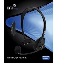 Playstation 4 - Wired Chat Headset (ORB)