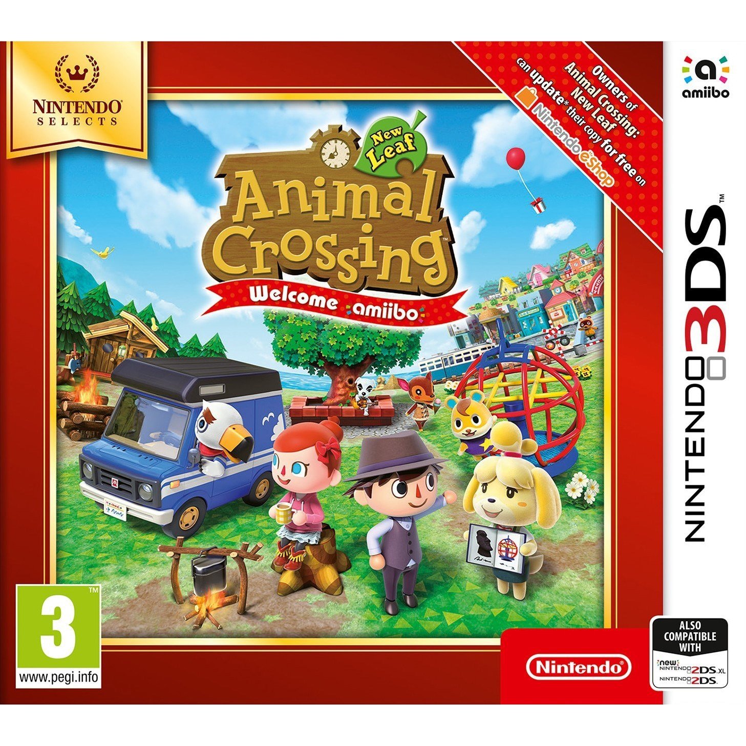 kalk Lave om Imponerende Køb Animal Crossing: New Leaf - Welcome Amiibo (Select) - Nintendo 3DS -  Engelsk - Selects