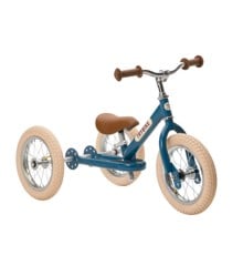 Trybike - 3 hjulet Løbecykel, Vintage Blå
