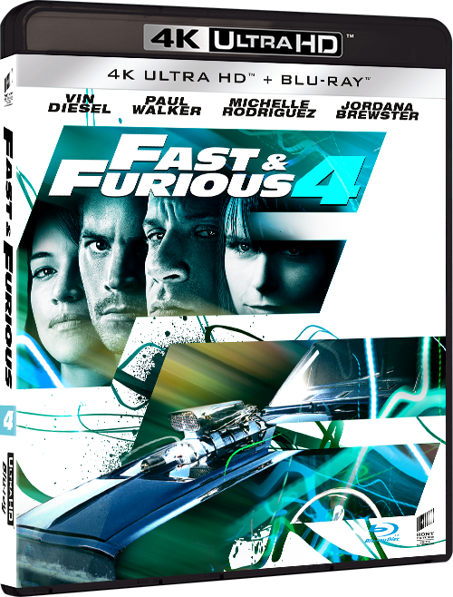 Fast & Furious 4 - 4k Uhd+ Blu ray