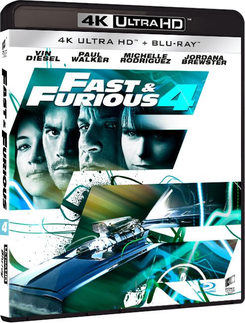 Fast & Furious 4 - 4k Uhd+ Blu ray