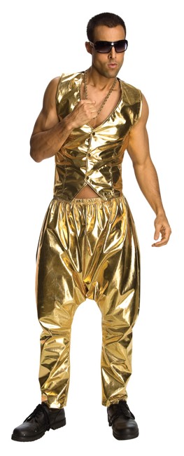 Rubies Adult - MC Gold Suit