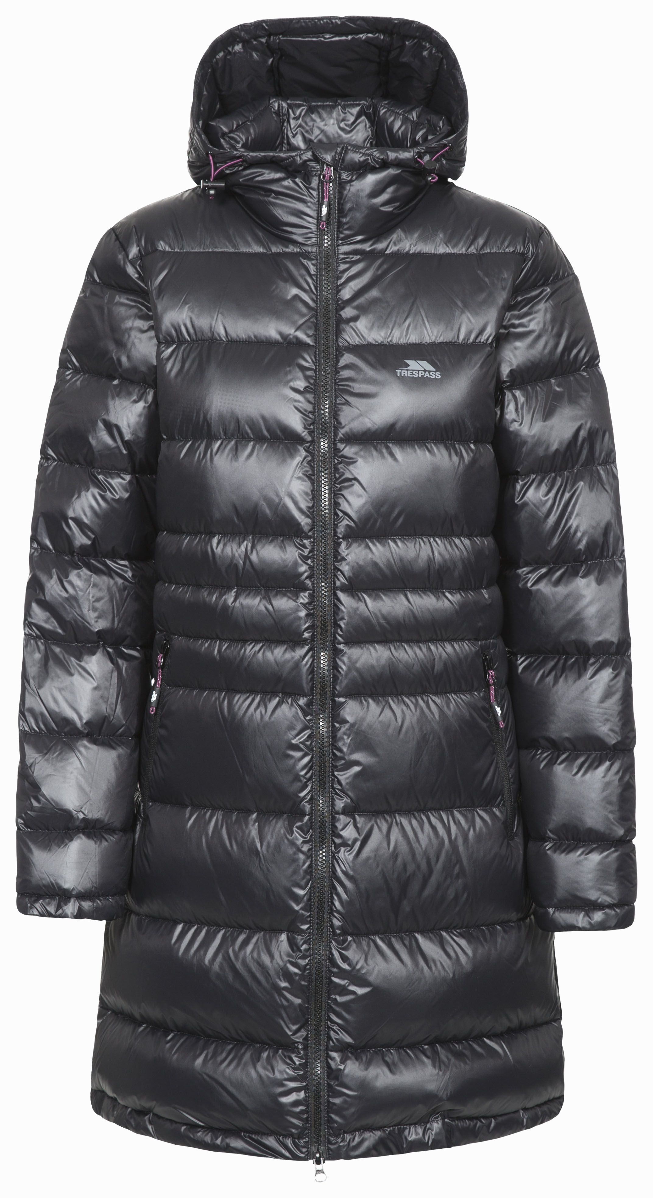 trespass feather down jacket