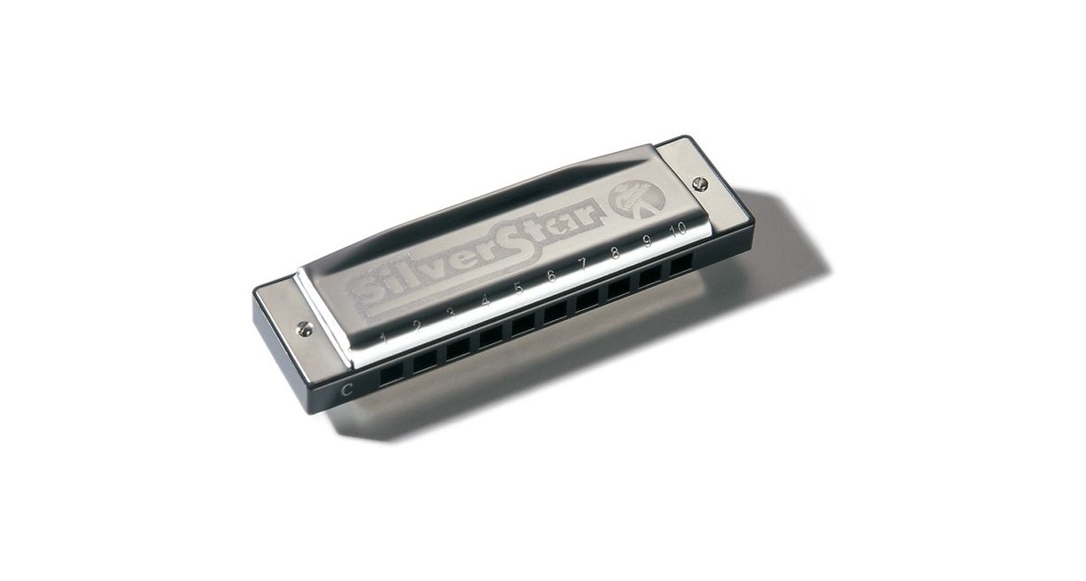 Hohner - 504/20 Silver Star - Blues Harmonica (Key Of ) D