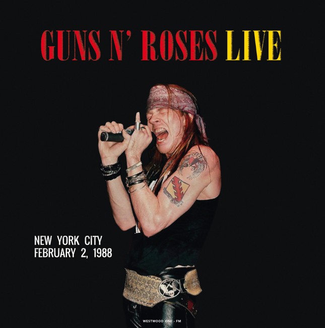 Guns 'N' Roses - Live In New York City .  February 2 1988 - Vinyl