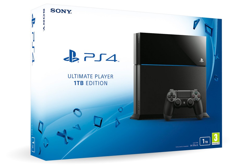 Playstation 4 Console - Ultimate Player 1TB Edition (Black)