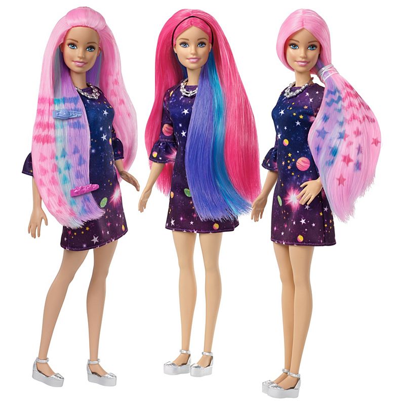 barbie with hair color change