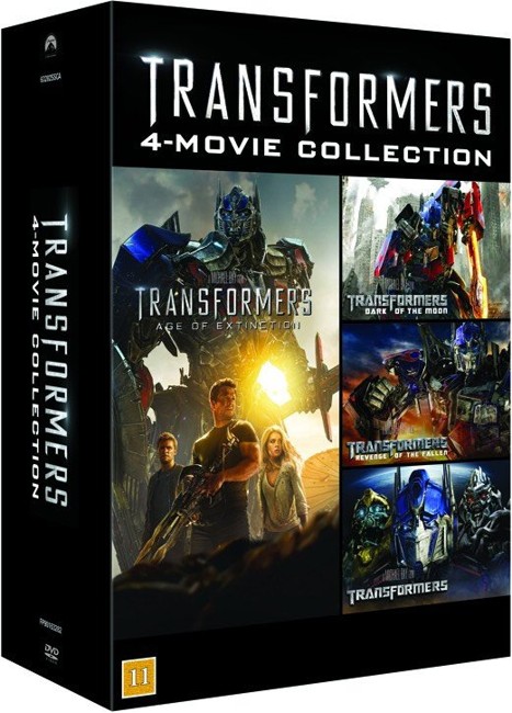 Transformers: Box 1-4 (4 disc) - DVD