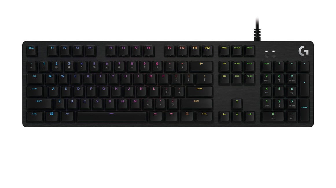 Logitech G512 SE LIGHTSYNC RGB Mechanical Gaming Keyboard - Nordic Layout