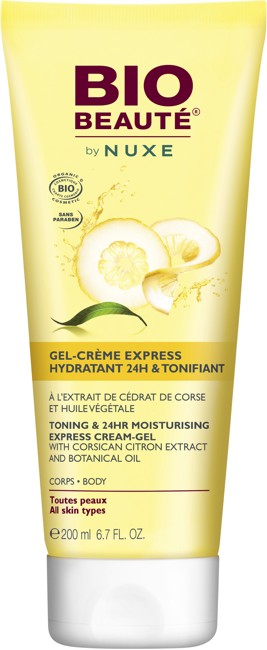 Bio Beauté by Nuxe - Toning & 24Hrs Moisturizing Express Cream Gel 200 ml