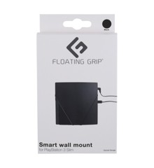 PS3 Slim wall mount by FLOATING GRIP®, Black