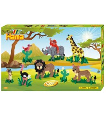 Hama Beads - Midi -  Giant Gift Box - Safari (3041)