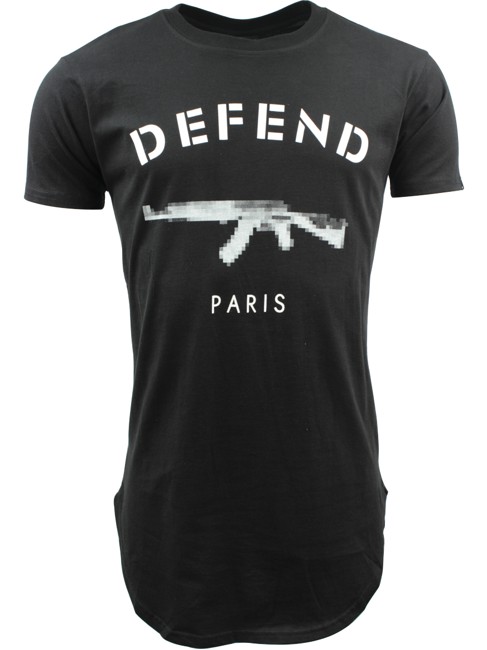 Defend Paris 'Andre' T-shirt - Sort