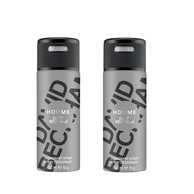David Beckham - 2x Homme Deodorant Spray 150 ml