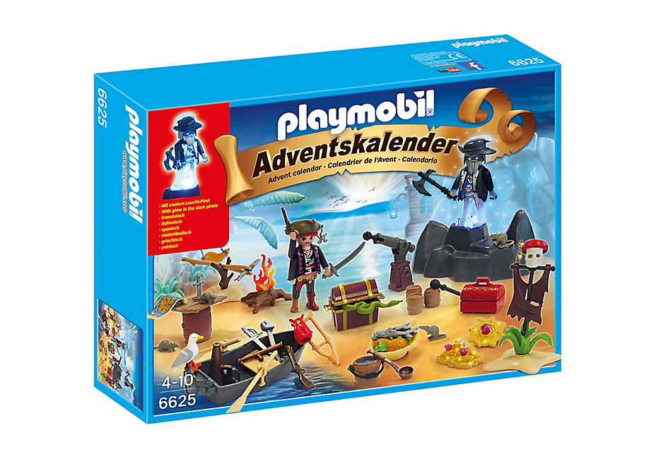 Playmobil - Julekalender - Piratø (6625)