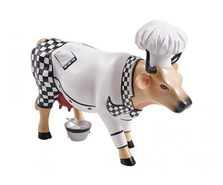 CowParade - Chef Cow - Mellem
