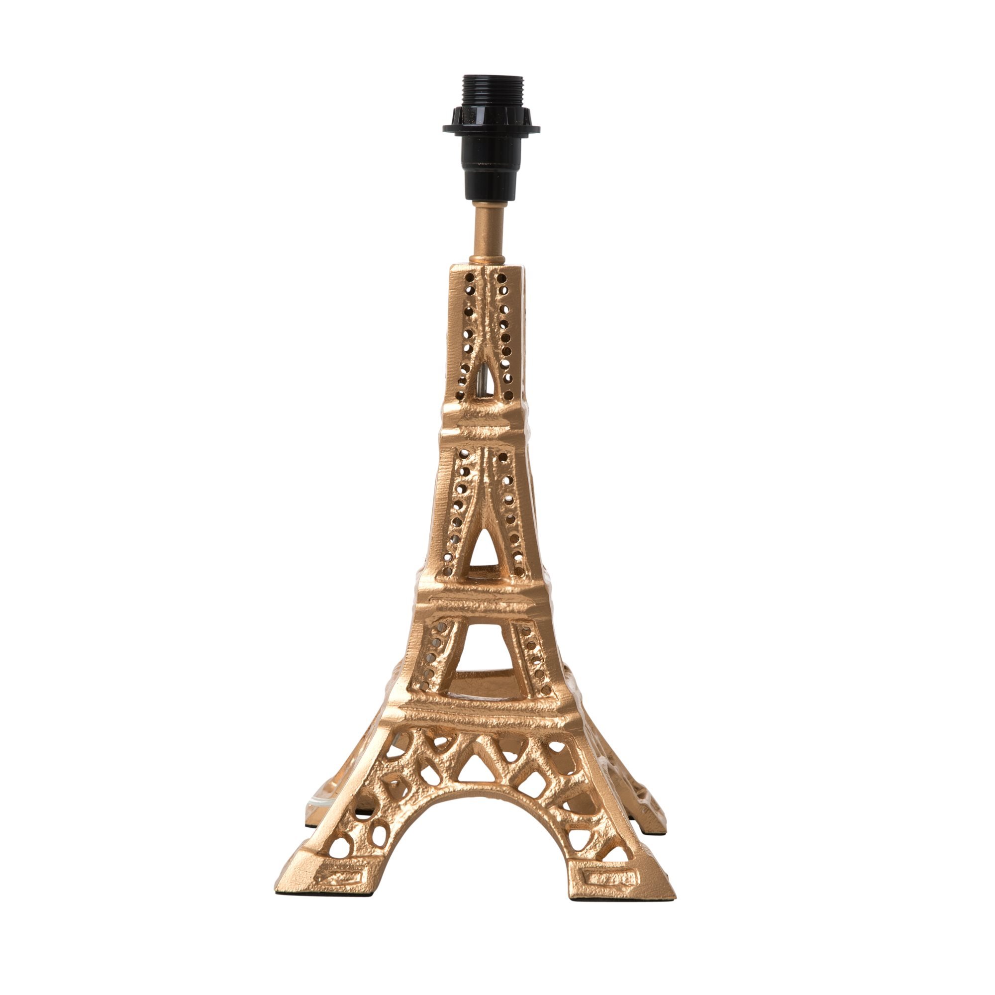Rice - Metal Gold Table Lamp in Eiffel Tower Shape - Small
